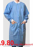 Premium SMS Isolation Lab Coat $9.80/bag of 10 - ATOMO Dental Supplies